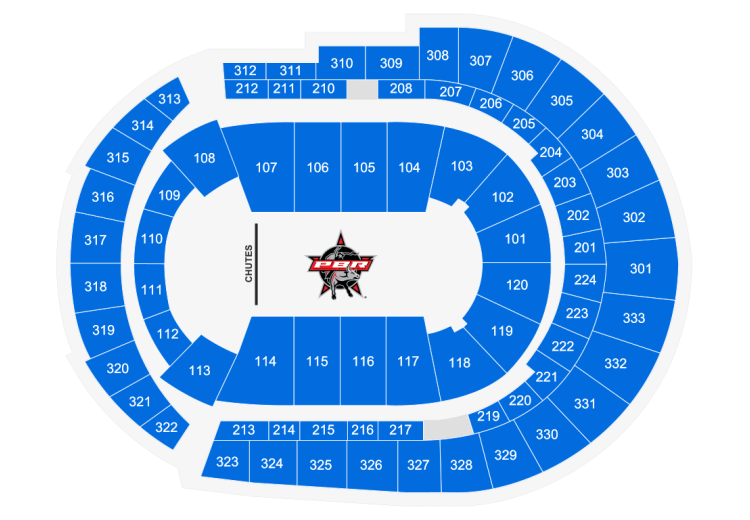 Predators Seating Nashville Predators - Powered by Spinzo